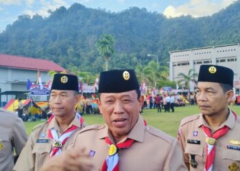 Warga Binaan Ikuti Perkemahan Satya Darma Bhakti 2025 di Rutan Padang