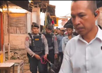 Satresnarkoba Polresta Padang Ringkus Pengedar Sabu di Padang Utara, Anjing Pelacak Dilibatkan