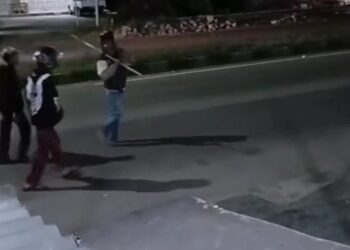 Aksi Kejar-kejaran Pelaku Tawuran Gegerkan Simpang Bypass Kataping