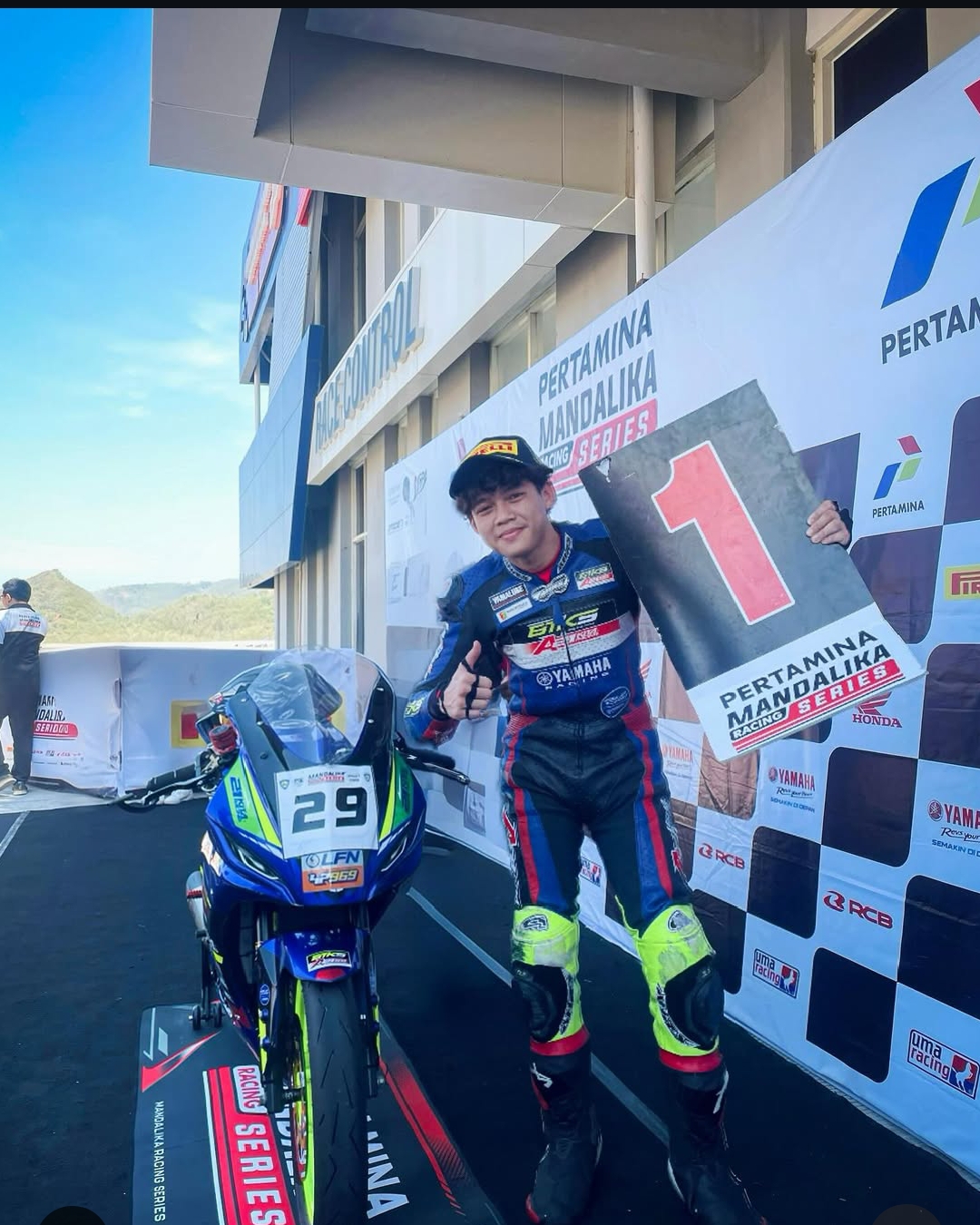 Argiya Farrel Juara Mandalika