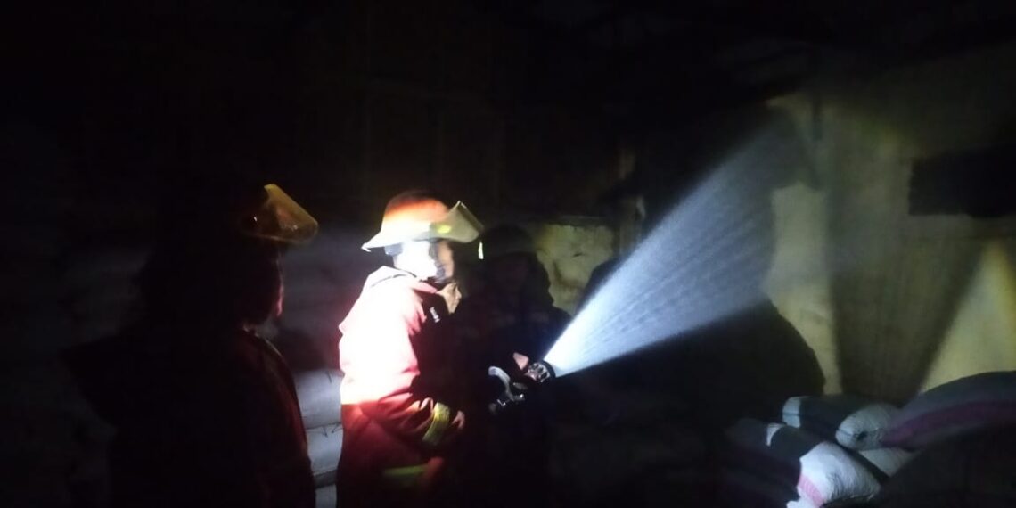 Kebakaran di Pasar Raya Padang, Gudang Rempah Terbakar