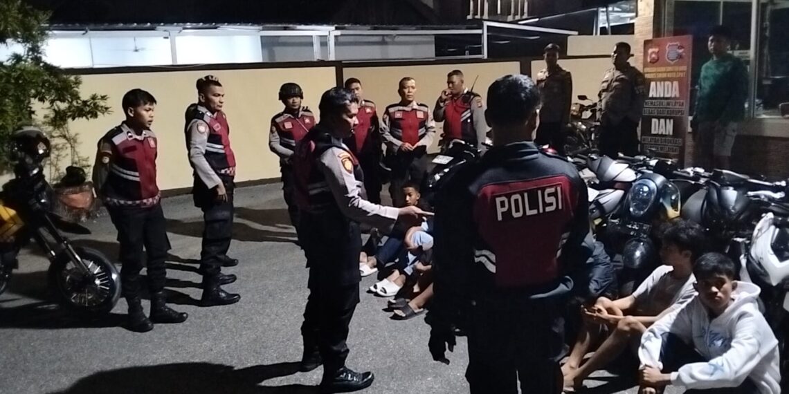 Antisipasi Balap Liar dan Tawuran, Polres Solok Kota Intensifkan Patroli