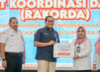 PT Semen Padang Salurkan Bantuan Stunting Sebesar Rp80,5 Juta Bagi 9 Ibu Hamil dengan Kondisi KEK