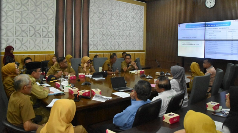 Pemko Padang Evaluasi Program MBG, Perluas Cakupan dengan Penambahan 7 SPPG Baru