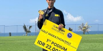 Walikota Fadly Amran Apresiasi Prestasi Atlet Kota Padang Iqbal Saputra Raih Emas di Bali Marathon 2025