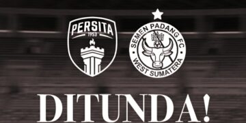 LIB Resmi Tunda Pertandingan Persita vs Semen Padang FC