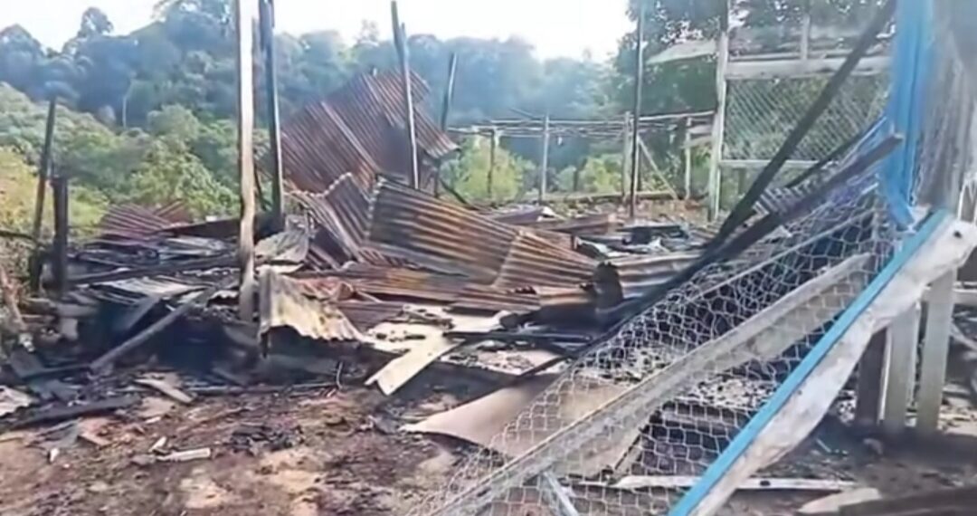 Aksi Massa di Lima Puluh Kota, Warung dan Dua Sepeda Motor Dibakar