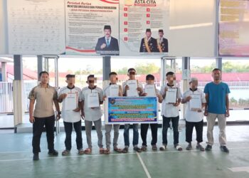 Dapat Amnesti Presiden, 7 Narapidana Lapas Kelas IIB Solok Dibebaskan