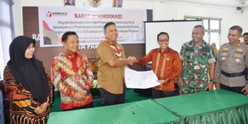 Mulyadi Tanda Tangani Nota Kesepahaman Bersama Bawaslu Kota Pariaman