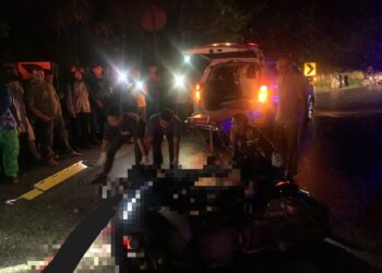 Pengendara Motor Meninggal Dunia Usai Tabrak Truk Tangki di Jalan Lintas Solok-Padang