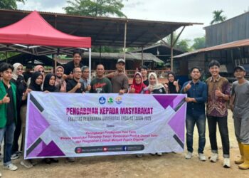 Tim Pengabdian Faterna Unand Hadirkan Demonstrasi dan Inovasi Ramah Lingkungan di Toni Farm Payakumbuh