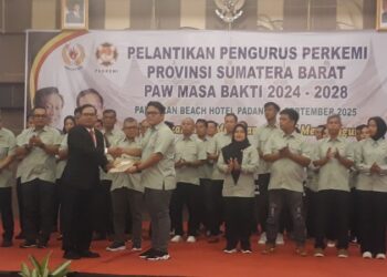 Bagas Panyusunan Nasution Resmi Pimpin Perkemi Sumbar 2024–2028, Bidik Medali Emas PON Bela Diri 2025