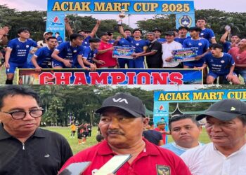 Kompak FC Angkat Piala Aciak Mart Cup U23 2025, Amril Amin: Tahun Depan Perluas Jangkauan dan Hadiah