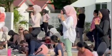 GAIA Dental Clinic Satukan Kesehatan Tubuh dan Mulut Lewat Yoga Pagi
