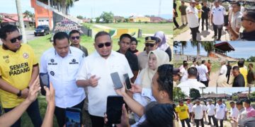 Kondisi GOR Rawang Memprihatinkan, Andre Rosiade Gerakkan Kolaborasi BUMN dan Pemda untuk Pembenahan