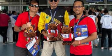 Tiga Dosen UNP Wakili Sumbar dan Raih Medali Perunggu pada Pornas Korpri XVII di Palembang