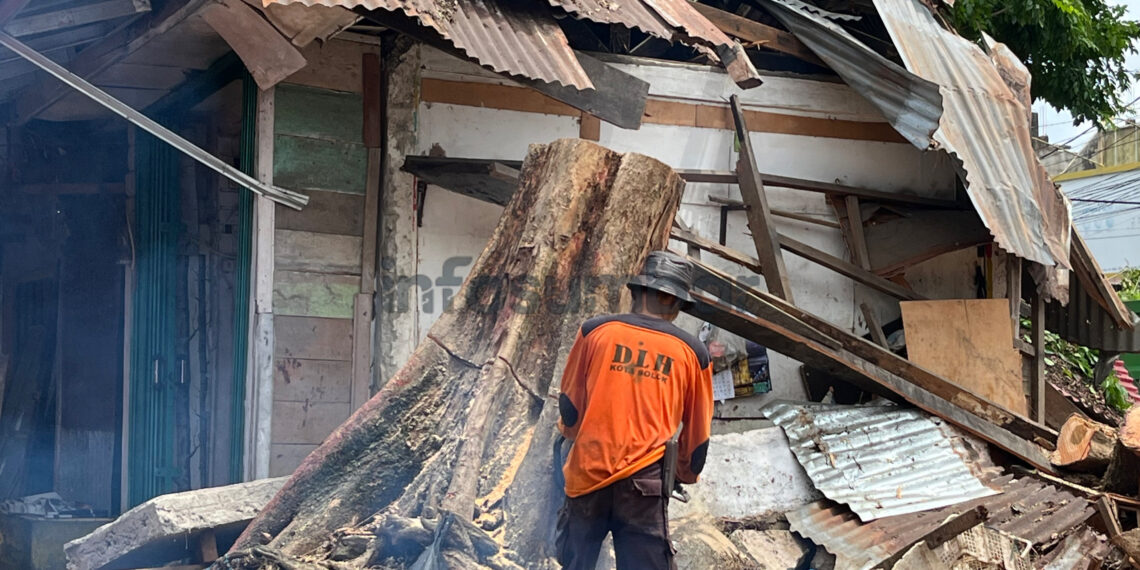 Kondisi Terkini Pasca Angin Kencang di Kota Solok: Listrik Pulih, Sejumlah Titik Masih Dibersihkan