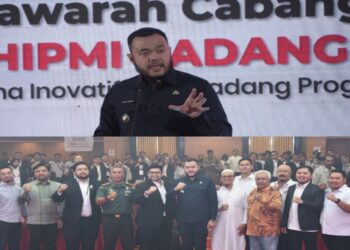 Terungkap di Muscab HIPMI, Realisasi Investasi di Kota Padang hingga Oktober 2025 Capai Rp2,1 Triliun