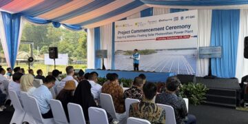 PLN Mulai Bangun PLTS Terapung Kapasitas 92 MWp di Waduk Saguling, Jawa Barat