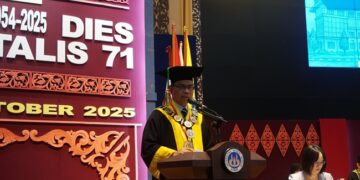 Sidang Senat Terbuka Dies Natalis ke-71, UNP Teguhkan Semangat Jaya dan Berdampak