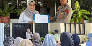 Bina Lingkungan LLDIKTI Wilayah X Serahkan Bantuan Pengaspalan Jalan