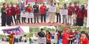 Sekdako Pariaman Tutup Festival Mancing Mania Ratu Prabu se-Sumatera Barat Piala Walikota Pariaman Tahun 2025