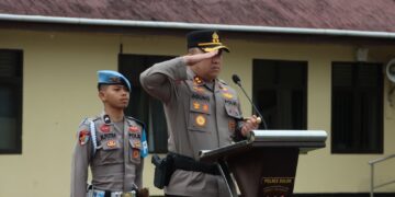 Koordinasi Penanggulangan Bencana Diperkuat, Polres Solok Gelar Apel Bersama