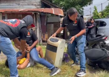 Simulasi Gempa: Tim Klewang Peragakan Penindakan Penjarahan di Padang