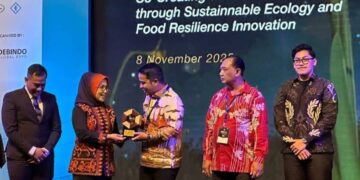 Kota Solok Raih Penghargaan ISNA 2025 Kategori Best Food Resilience