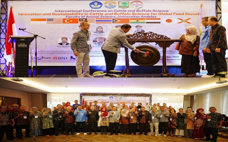 Faterna Unand Himpun Ilmuwan Dunia Lewat ICCBS 2025, Bahas Inovasi Peternakan Berkelanjutan