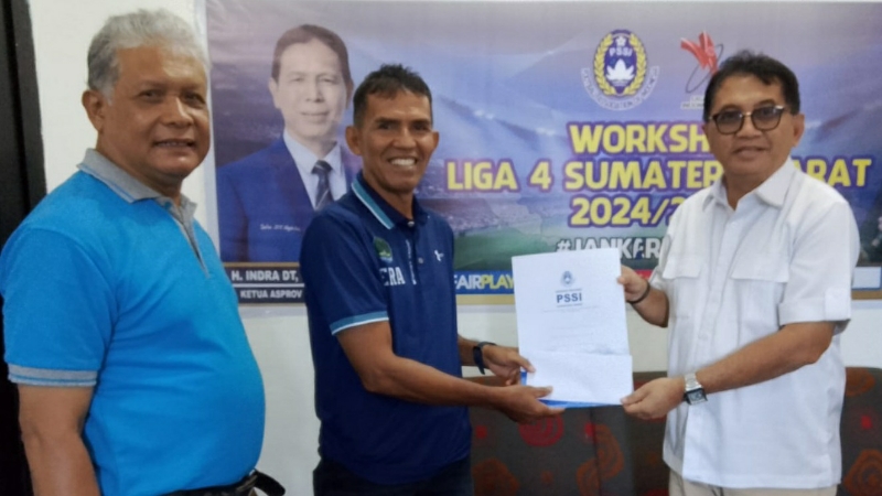 Komite Pemilihan Sahkan Indra Dt. Rajo Lelo dan Andre Rosiade sebagai Calon Ketua PSSI Sumbar 2025-2029