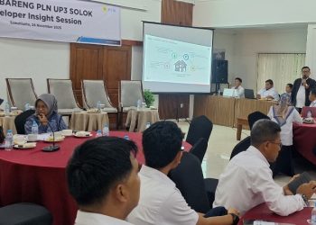 SEPABLOCK Hadir di NGOPI BARENG PLN UP3 SOLOK, Developer Insight Session