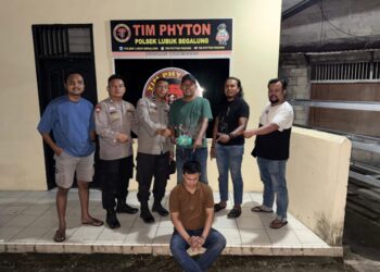 Polsek Lubuk Begalung Amankan Seorang Pria Diduga Simpan Sabu