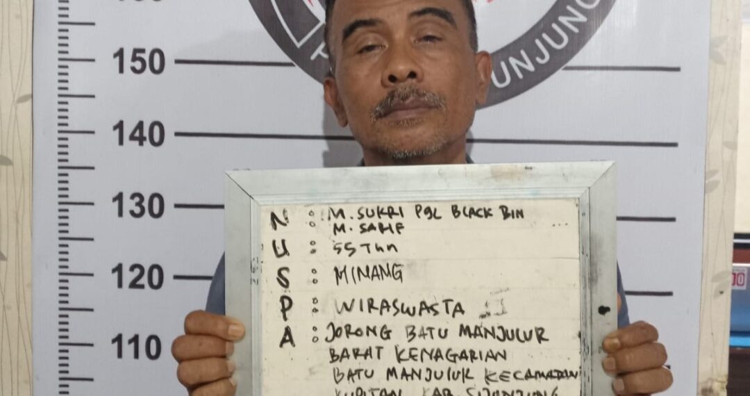 Tak Cuma Bertani, Seorang Petani di Sijunjung Ditangkap Terkait Peredaran Sabu