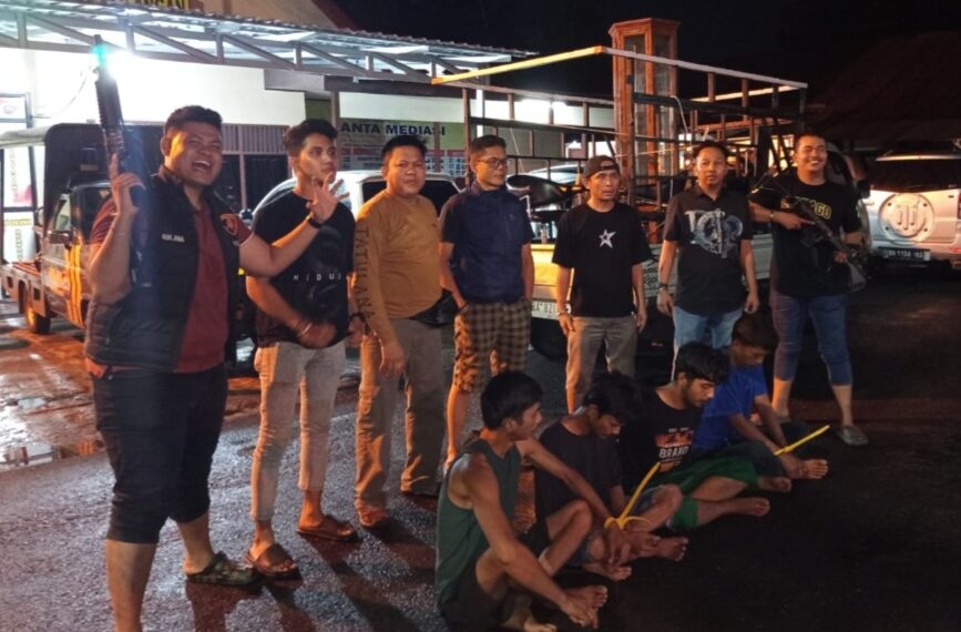 Kurang dari 1×24 Jam, Polsek Lubuk Kilangan Amankan Komplotan Pencuri Rumah Kosong