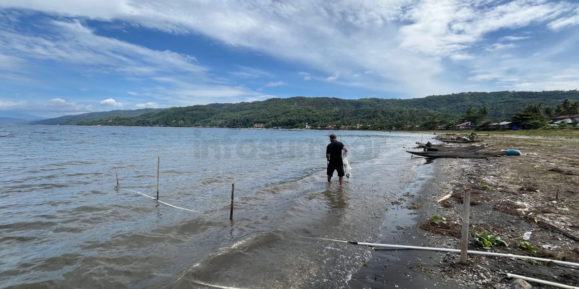 Air Danau Singkarak Menyusut, Hasil Tangkapan Nelayan Berkurang