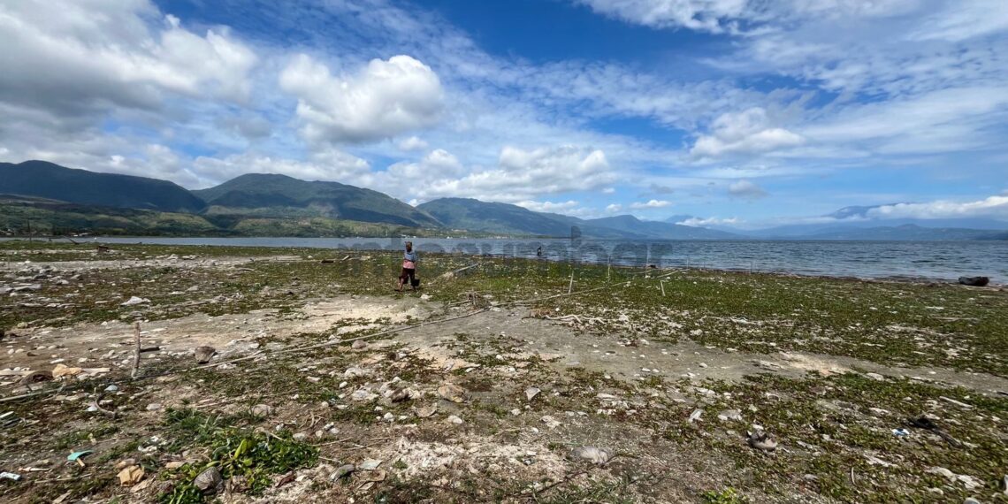 Air Danau Singkarak Menyusut hingga 35 Meter saat Musim Kemarau