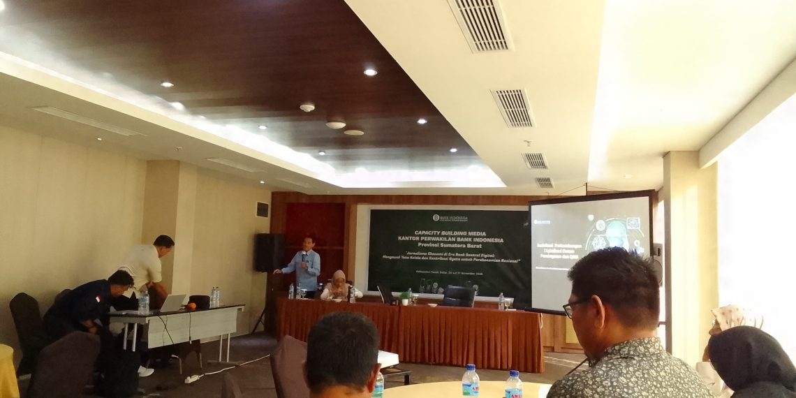 BI Sumbar Gelar Capacity Building Wartawan, Bahas Ekonomi Daerah dan Digitalisasi Pembayaran