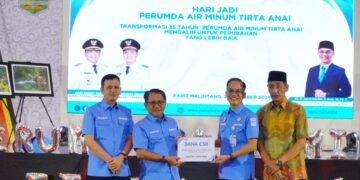HUT ke-35 Tirta Anai: Bupati John Kenedy Tagih Peningkatan Kualitas, Minta Air Bersih Mengalirkan Perubahan Positif