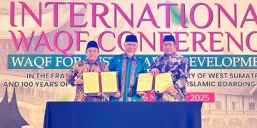 Bank Nagari Perkuat Ekosistem Wakaf, Teken Kerja Sama di International Waqf Conference 2025