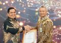 Bank Nagari Raih Paritrana Award 2024 Sumbar sebagai Terbaik I Usaha Skala Besar