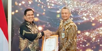 Bank Nagari Raih Paritrana Award 2024 Sumbar sebagai Terbaik I Usaha Skala Besar