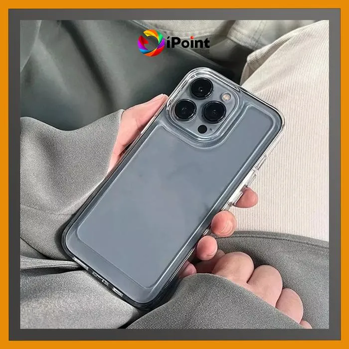 Softcase iPhone 16 Series Space Armour Military Drop Tested Non Packaging + Metal Button