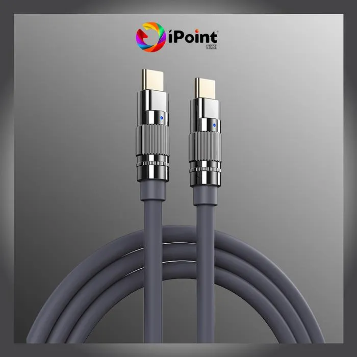 REMAX Type-C to Type-C Cable Data+Charge 100W Zinc Alloy WEFON Series