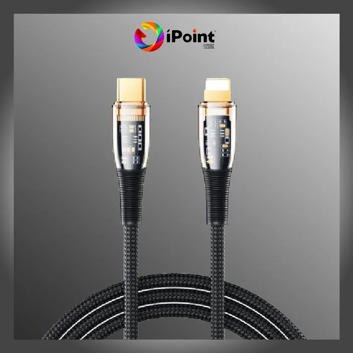 Remax C to Lightning Cable 20W PD Cyberpunk Braided 1.2 Meter