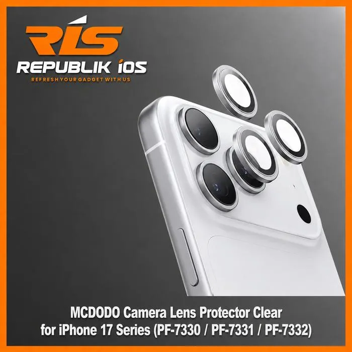 MCDODO Camera Lens Protector Clear for iPhone 17, 17 AIR, 17 Pro / 17 Pro Max