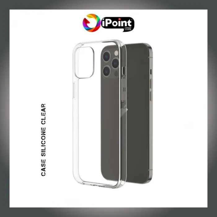 Case iPhone 15 Series Clear Silicone