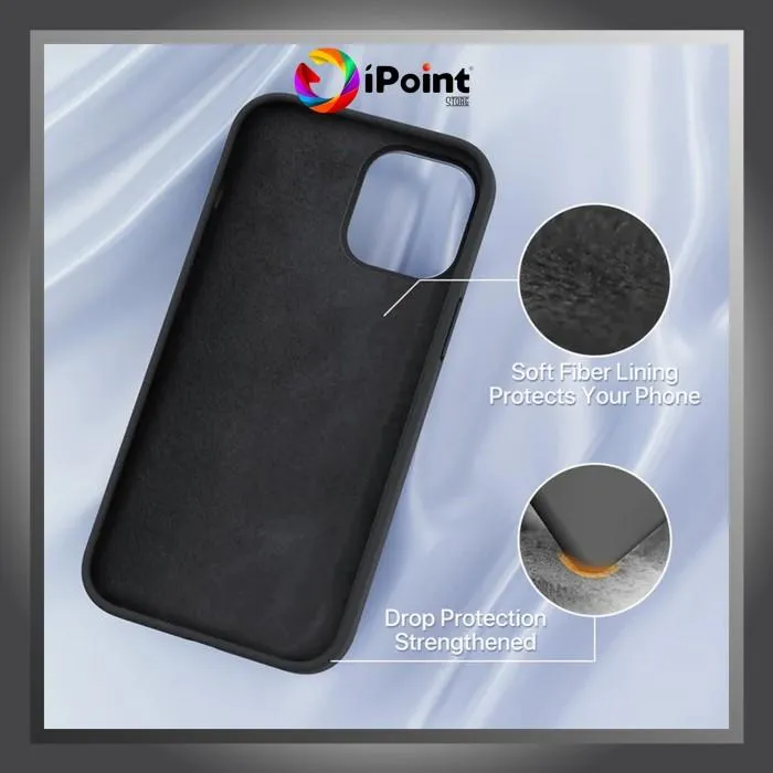 Case Silicone iPhone 12 / 12 PRO + Bludru Non Full