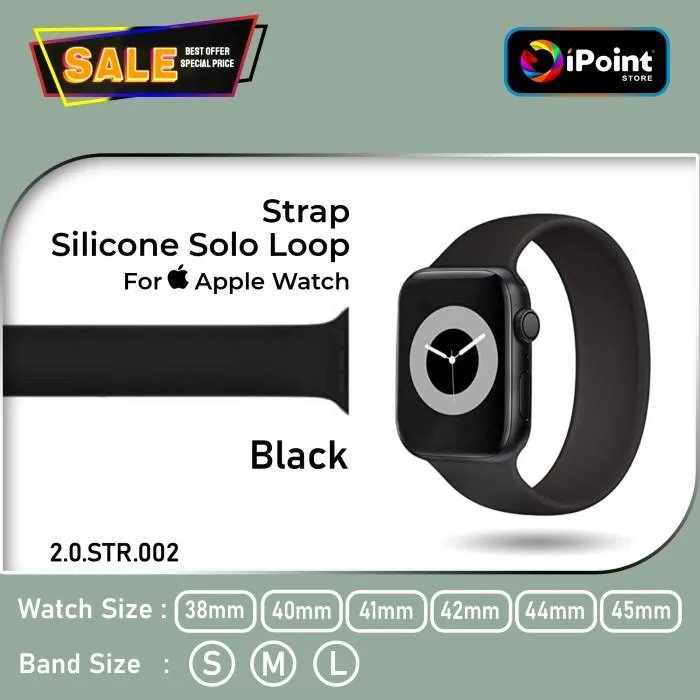 Strap Single Loop Silicone for iWatch