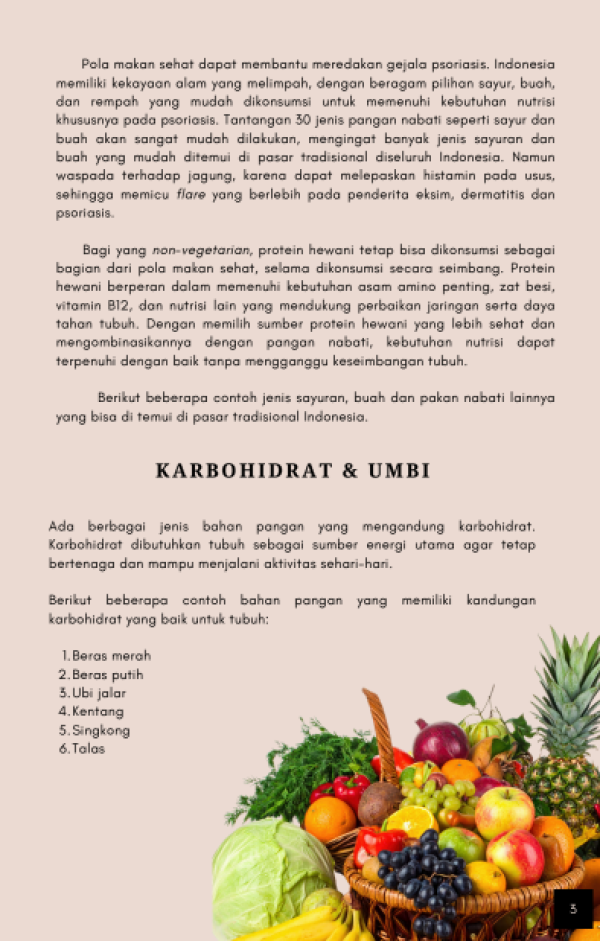 30 Pangan Nabati untuk Kesehatan Kulit (E-Book)